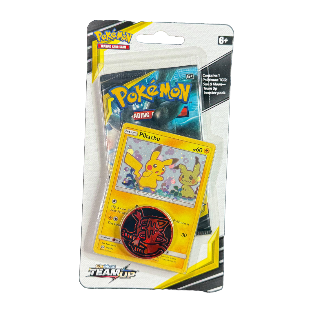 S&M Team Up Checklane Blister - Pikachu