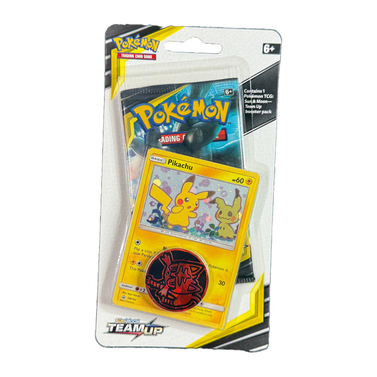 S&M Team Up Checklane Blister - Pikachu
