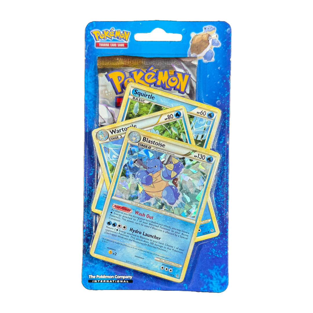 HS Base Set Blastoise Checklane Blister Loose Packs Trading Co. HS Base Set Blastoise Checklane Blister Loose Packs Trading Co.