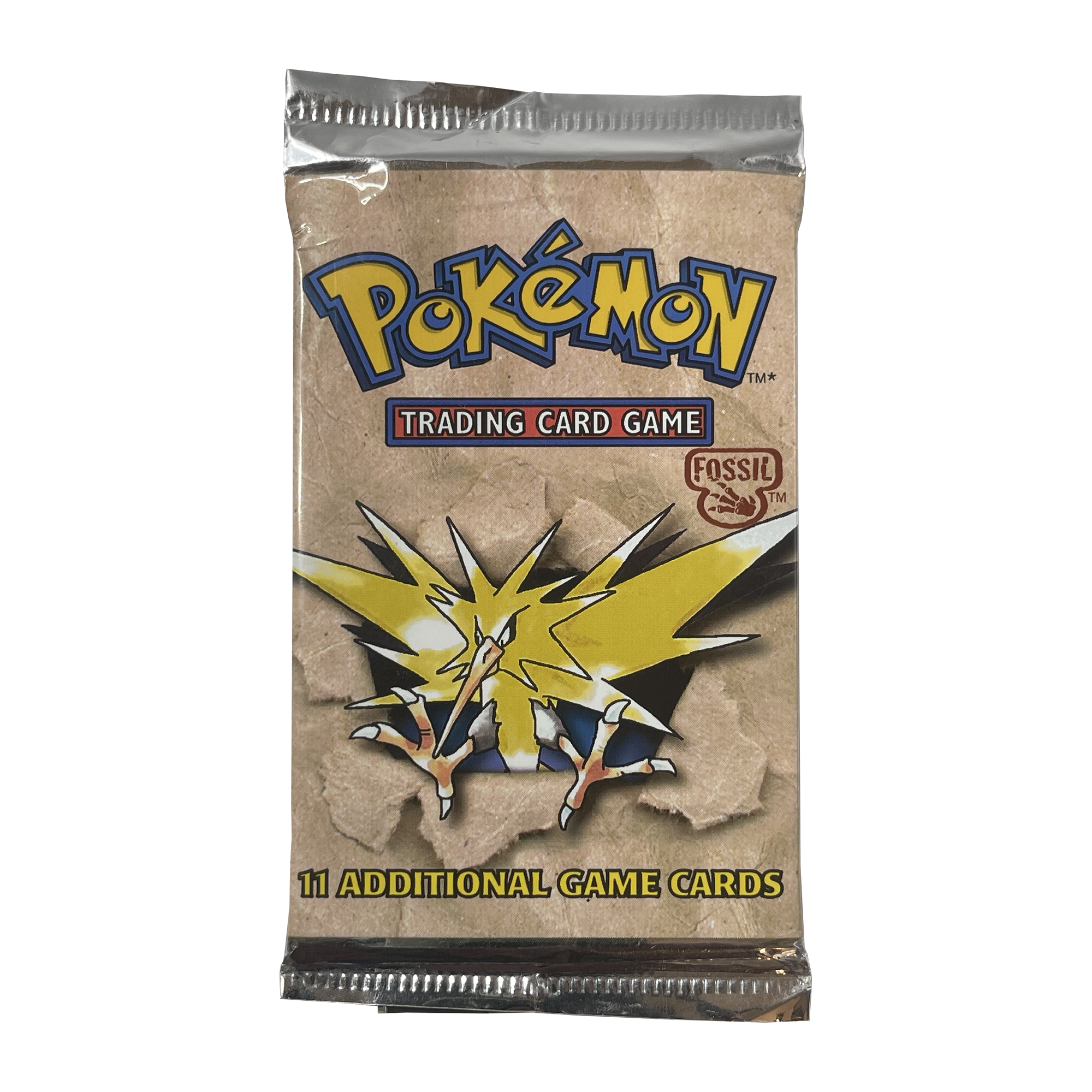 Pokemon Fossil Unlimited Booster Pack - Aerodactyl Artwork