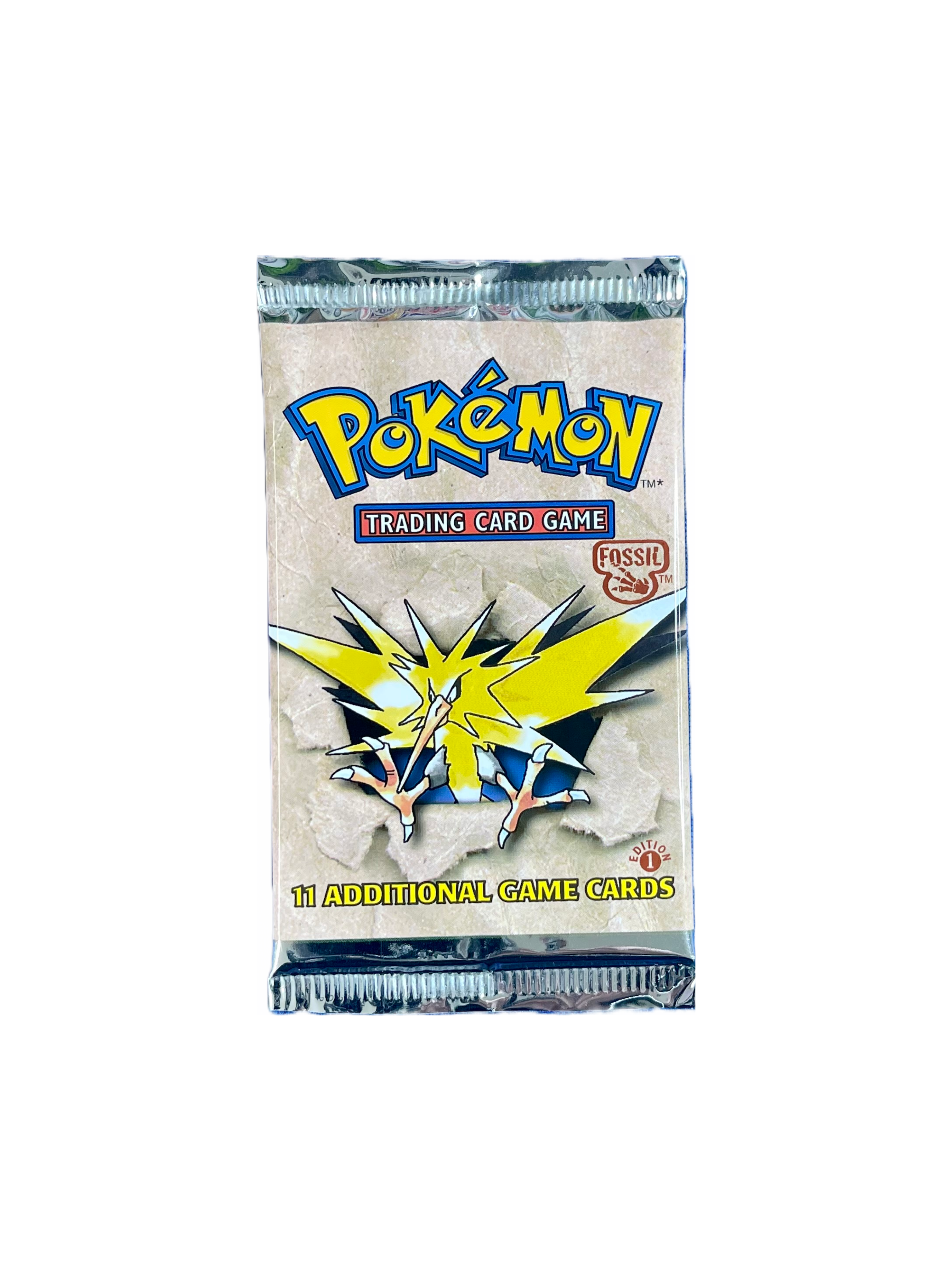 pokemon fossil card prices Vintage Fossil 1st Edition Pokémon Booster Pack