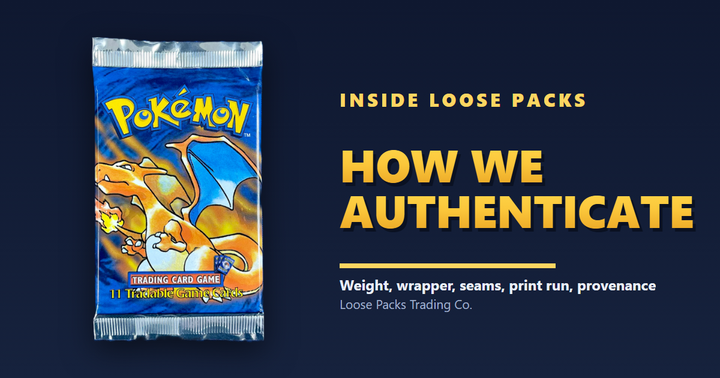 How We Authenticate Vintage Pokémon Packs