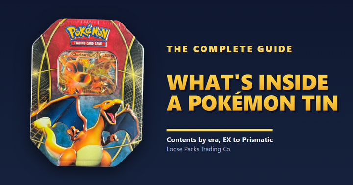 What's Inside a Pokemon Tin? Contents by Era, From EX to Prismatic