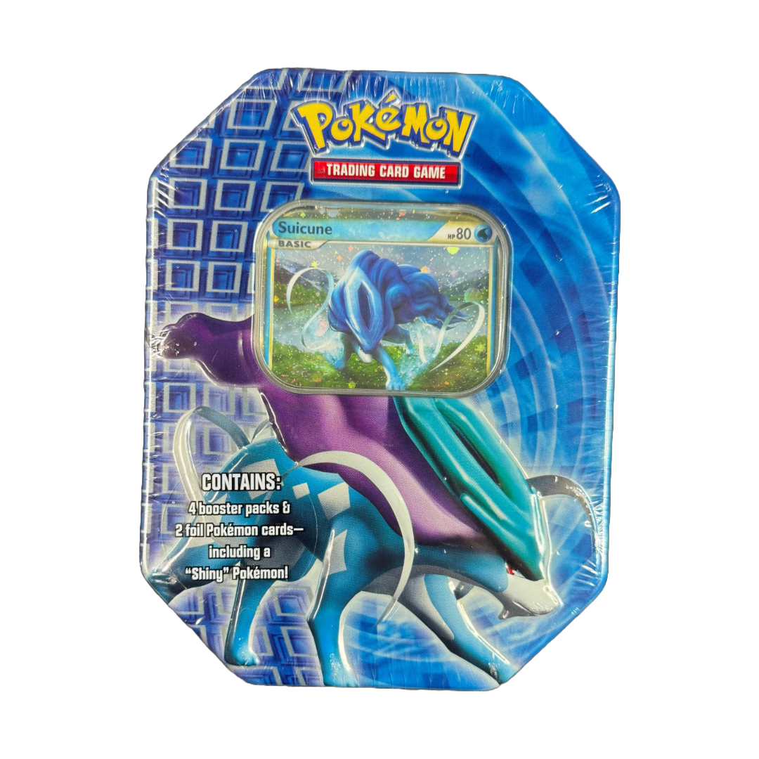 Suicune Pokémon collector tin