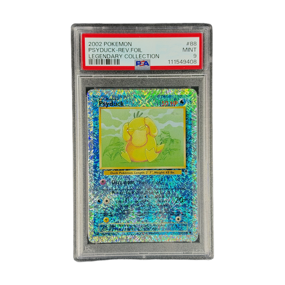 PSA 9 Legendary Collection Psyduck Reverse Holo #88 (cutout 1hz1jlwi61LOe7Xfj9WGXp_cXGoshzfHw-IMG_7355)