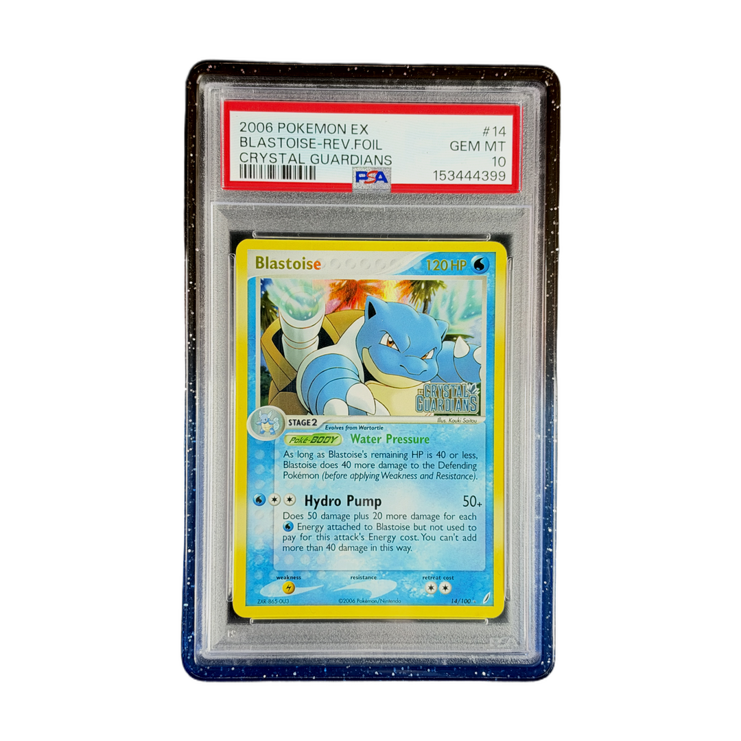 PSA 10 EX Crystal Guardians Blastoise Reverse Holo #14 (cutout 13Bu94QTpK3OBrismO1la8slgQX-U9-_k-IMG_7353)