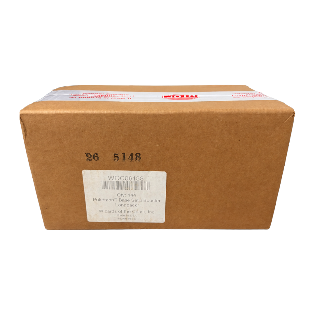 Base Set Booster Pack Hanger Case 144ct