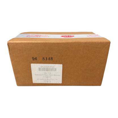 Base Set Booster Pack Hanger Case 144ct