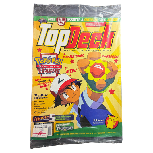 Top Deck Fossil Magazine Sealed