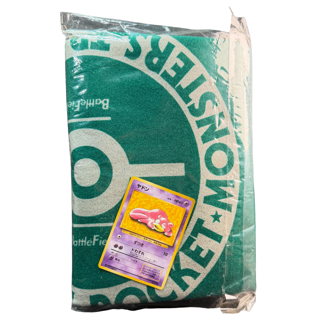 Japanese Battle Field Towel with Slowpoke Promo Card