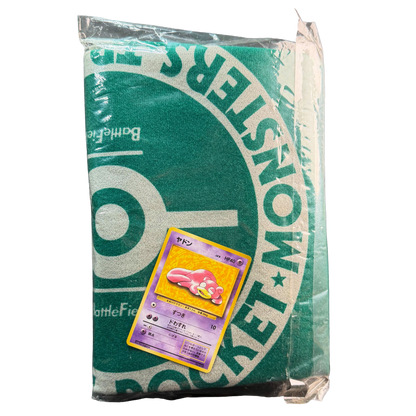Japanese Battle Field Towel with Slowpoke Promo Card