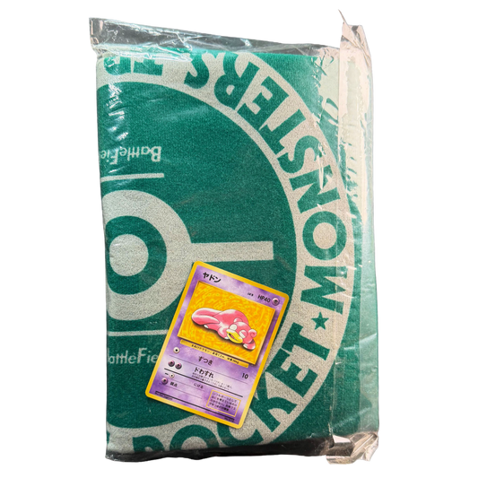 Japanese Battle Field Towel with Slowpoke Promo Card