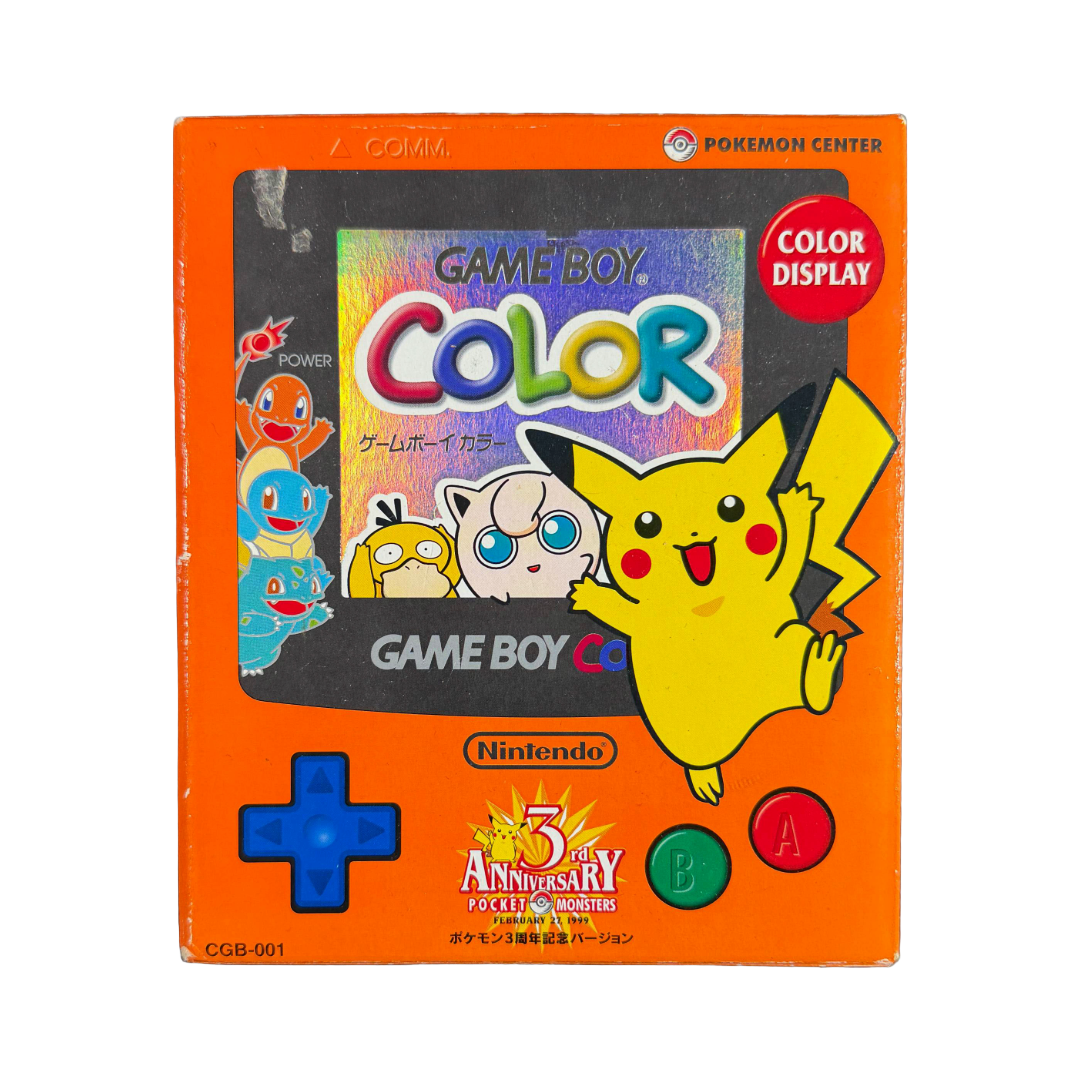 Japanese Pokemon Center 3rd Anniversary Game Boy