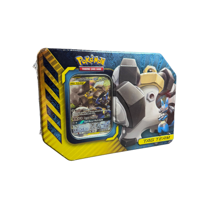 S&M Lucario & Melmetal Power Partnership Tin