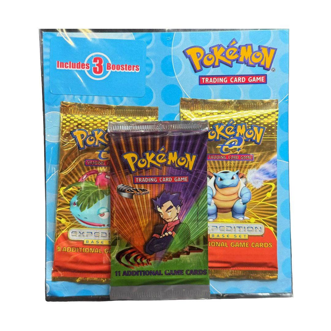 Expedition & Gym Challenge League Promo 3 Pack Blister