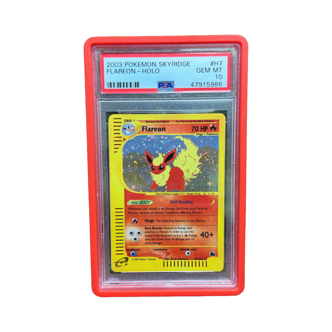 PSA 10 Skyridge Flareon H7 (Holo)