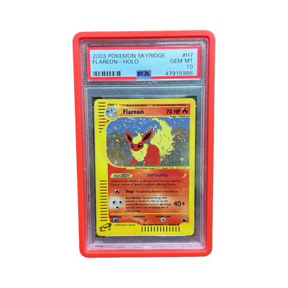 PSA 10 Skyridge Flareon H7 (Holo)