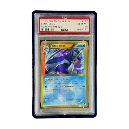PSA 10 Plasma Freeze Empoleon #117 (cutout 1mYiiGbQ5eUKEFqhCniR8vkXQ6O-765ij-IMG_7352)