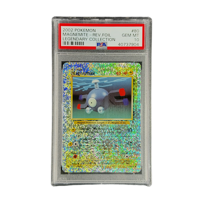 PSA 10 Legendary Collection Magnemite Reverse Holo #80 (cutout 1rtJjT2mQa62T6b1_riSCatmvMgWXsN3t-IMG_7357)