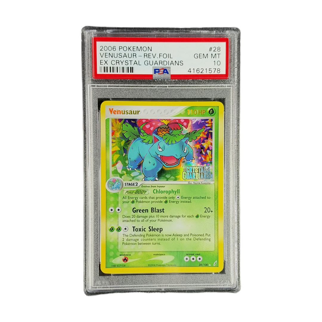 PSA 10 EX Crystal Guardians Venusaur Reverse Holo #28 (cutout 1CnWO6MKrh-D9hR85WD8NmprW4PPnz-db-IMG_7359)