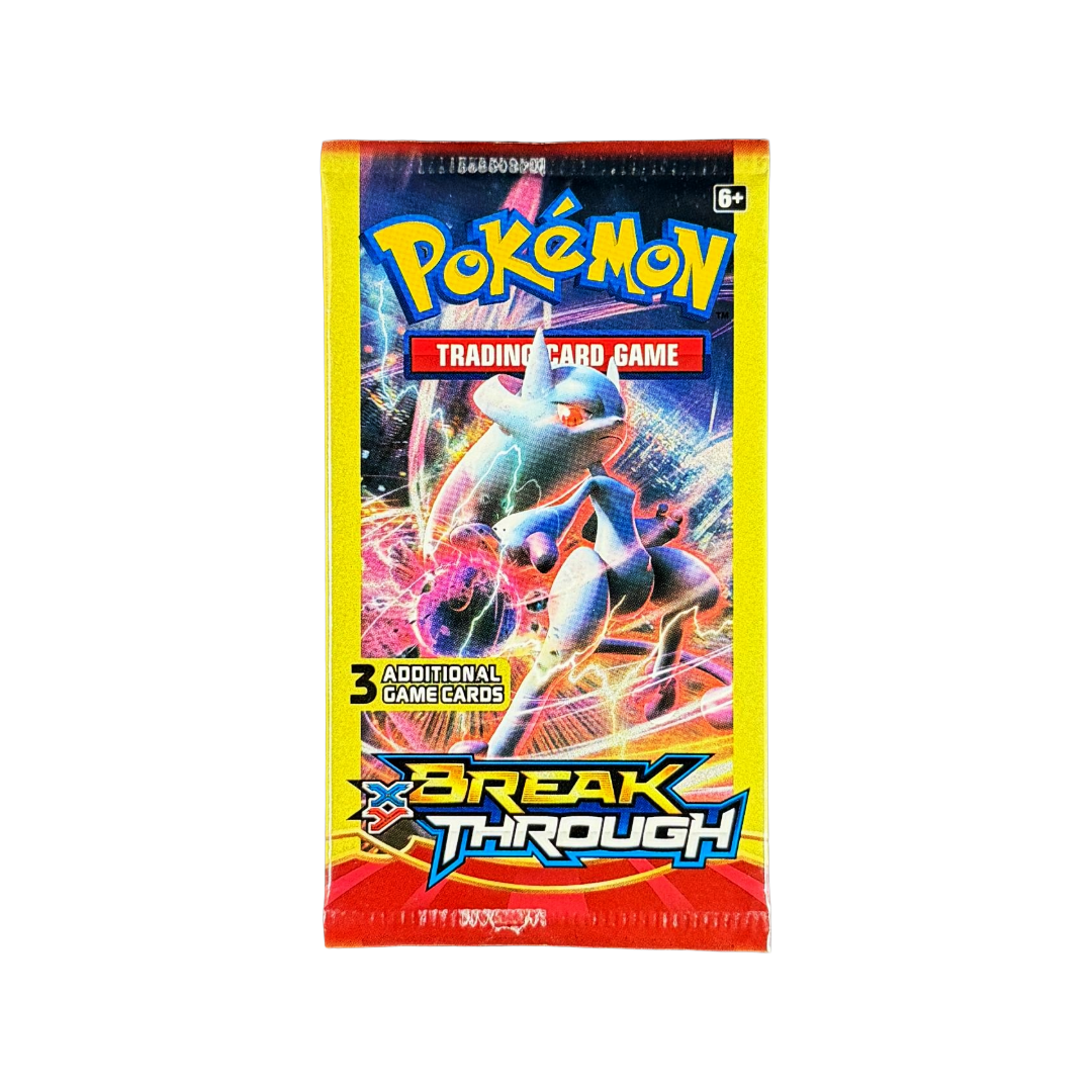 XY Breakthrough 3 Card Booster Pack - Mega Mewtwo Y