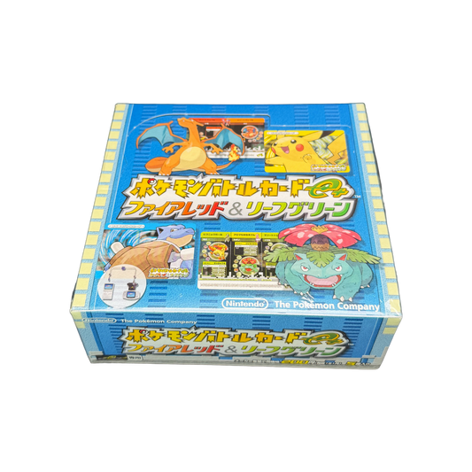 Japanese Battle Card e-Series FireRed & LeafGreen Booster Box