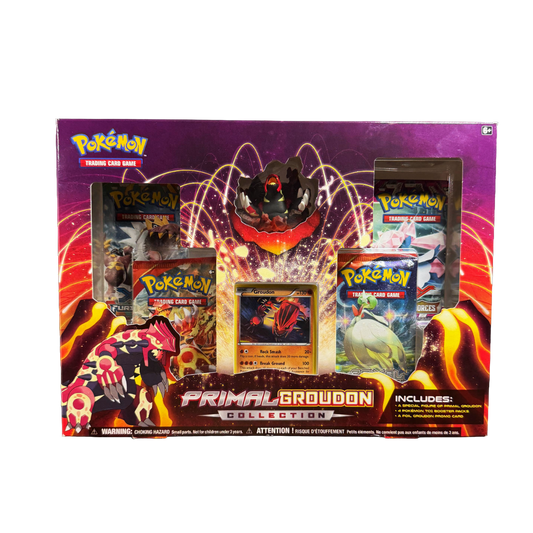 XY Primal Groudon Collection Box