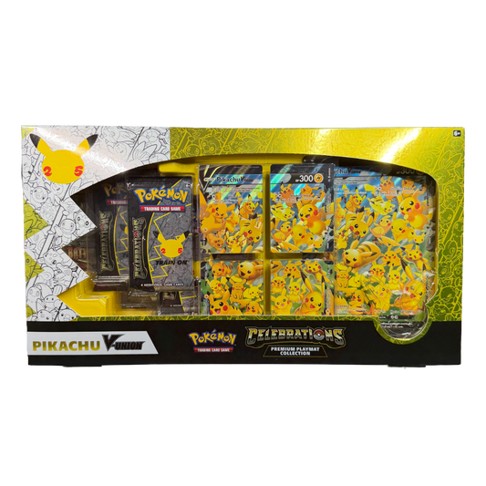 SWSH Celebrations Pikachu Premium Playmat V-Union Box