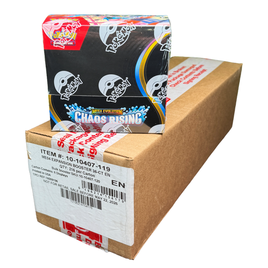 ME Chaos Rising Booster Box Case