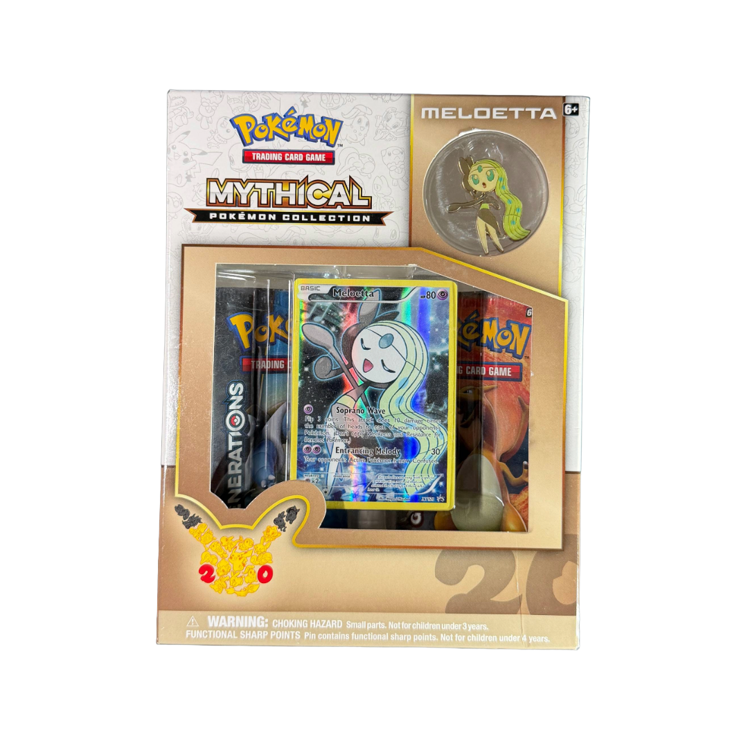 XY Generations Mythical Pokémon Collection Box: Meloetta | Loose Packs ...
