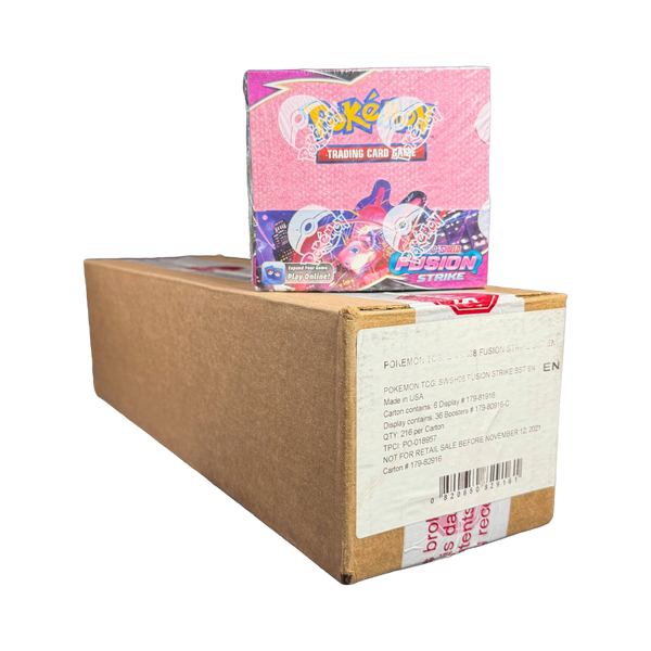 SWSH Fusion Strike Pokémon Booster Box Case