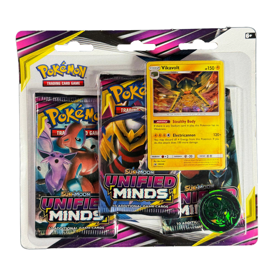 S&M Unified Minds 3 Pack Blister - Vikavolt