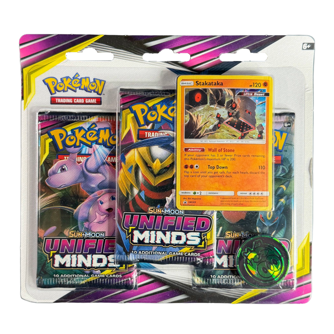 S&M Unified Minds 3 Pack Blister - Stakataka