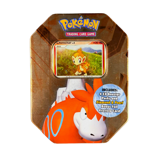 EX Diamond & Pearl Preview Tin - Chimchar/Camerupt