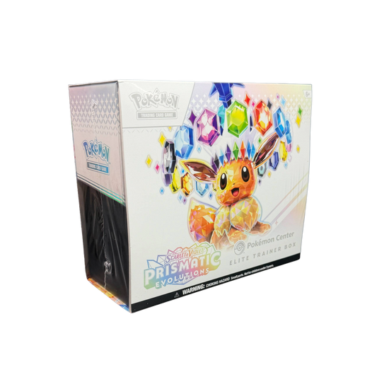 SV Prismatic Evolutions Elite Trainer Box - Pokemon Center