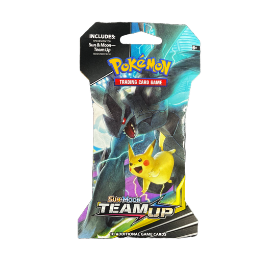 S&M Team Up Sleeved Pack - Pikachu/Zekrom