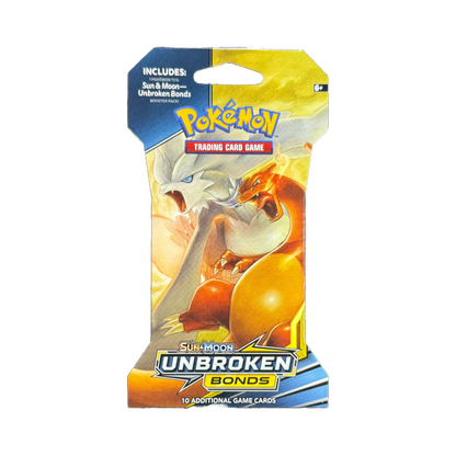 S&M Unbroken Bonds Sleeved - Reshiram & Charizard