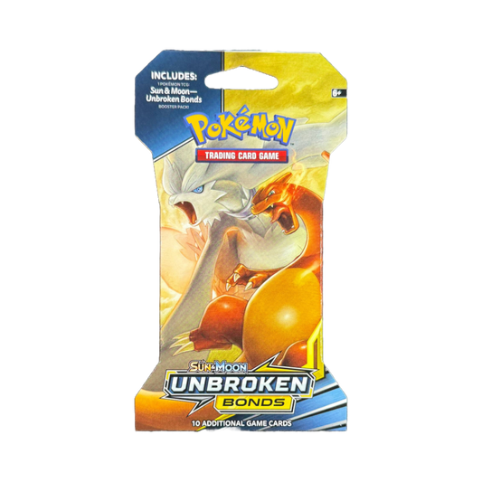 S&M Unbroken Bonds Sleeved - Reshiram & Charizard