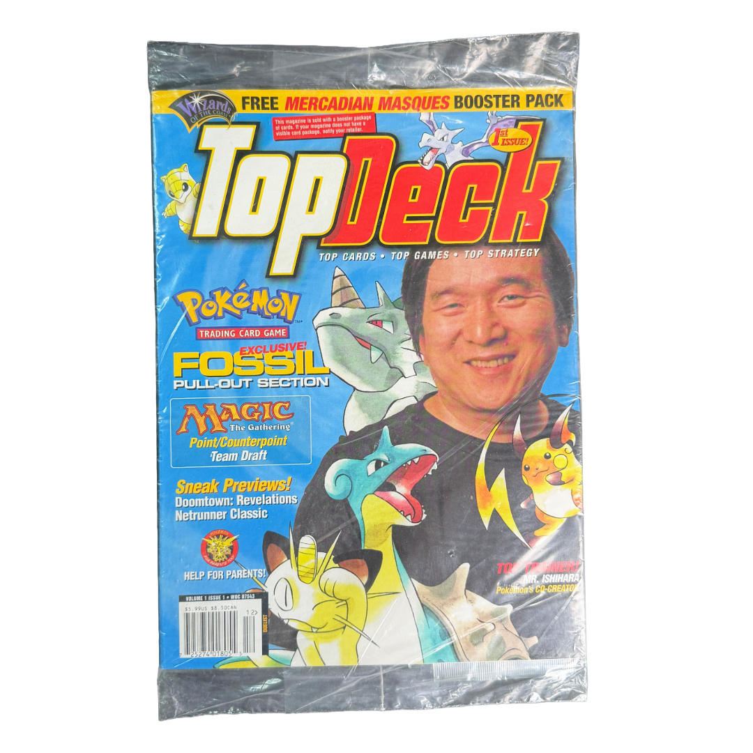 1999 Top Deck Magazine Issue 1 - stock photo