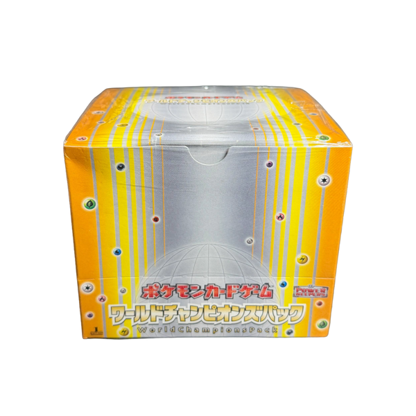 Japanese World Champions Pokémon Booster Box