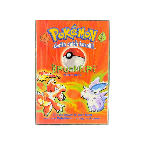 Vintage Base Set Brushfire Pokémon Theme Deck | Loose Packs Vintage Base Set Brushfire Pokémon Theme Deck | Loose Packs