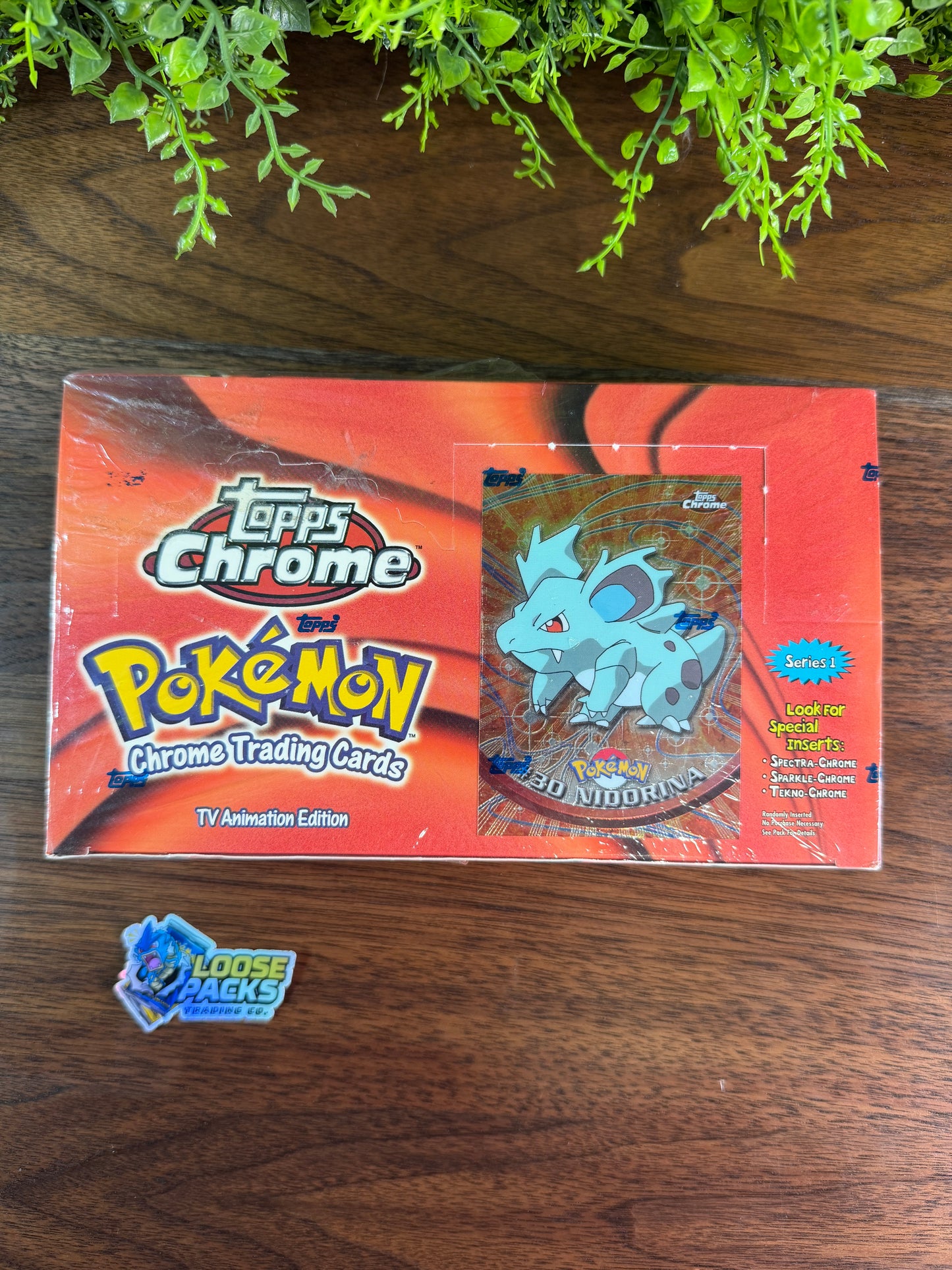 REAL PHOTO 2026-07-26 — Topps Chrome Series 1 Booster Box (IMG_4524)