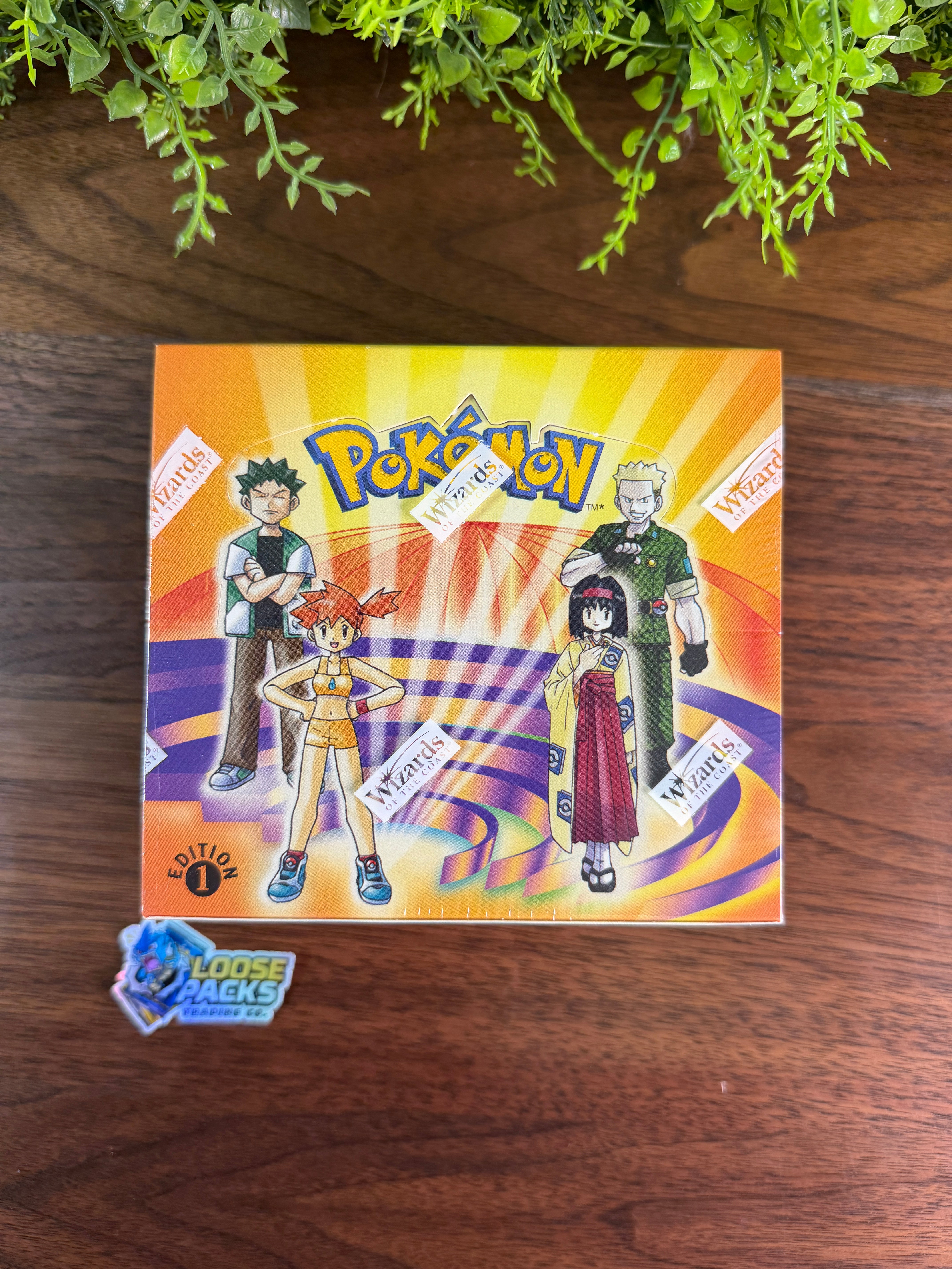 Vintage Gym Heroes 1st Edition Pokémon Booster Box | Loose Packs