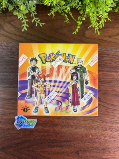 REAL PHOTO 2026-07-26 — Gym Heroes Booster Box 1st Edition (IMG_4526)