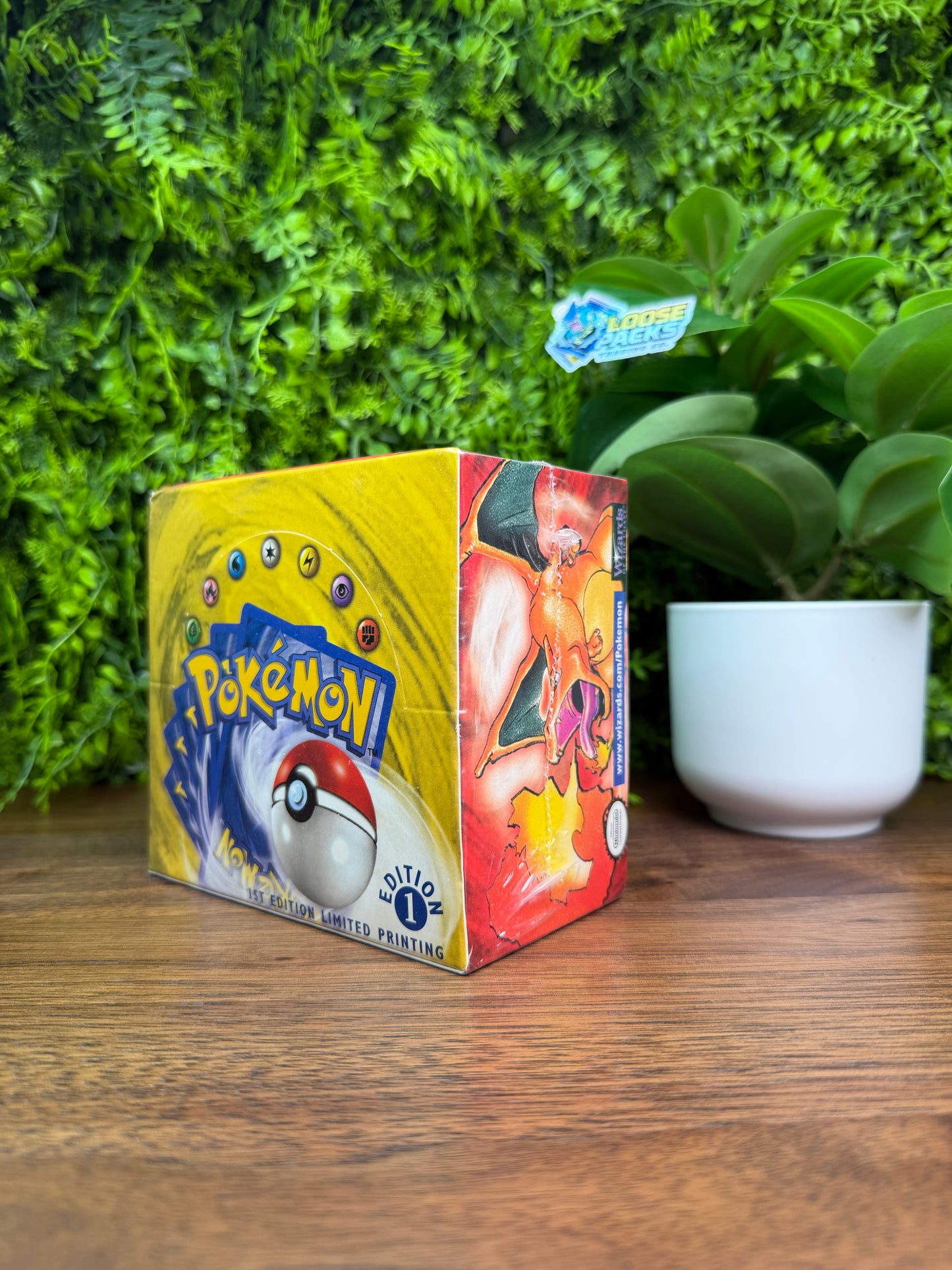 REAL PHOTO 2026-07-26 — Base Set Booster Box 1st Edition Shadowless (IMG_4536)