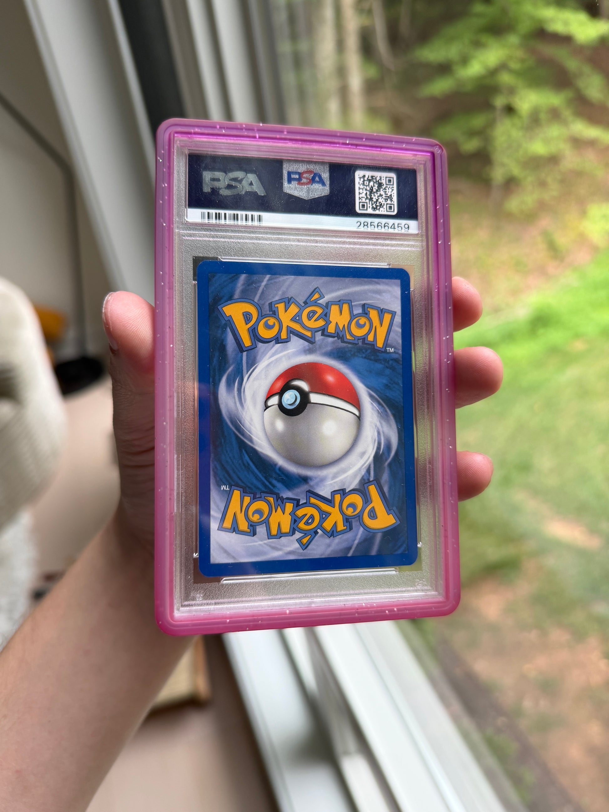 PSA 10 Gengar ex FireRed & LeafGreen cert 28566459 - back