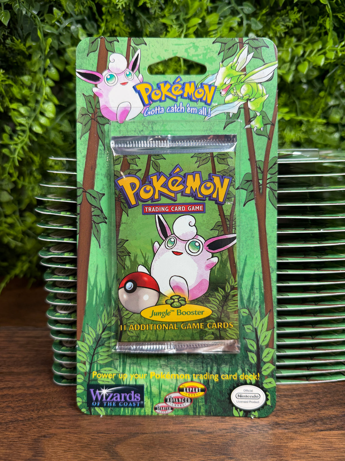 pokemon jungle booster pack list Vintage Pokémon Blister Gold Star Cards:Raikou flower mage tcg mat [1] Lullaby Pikachu Raichu Evolution Line