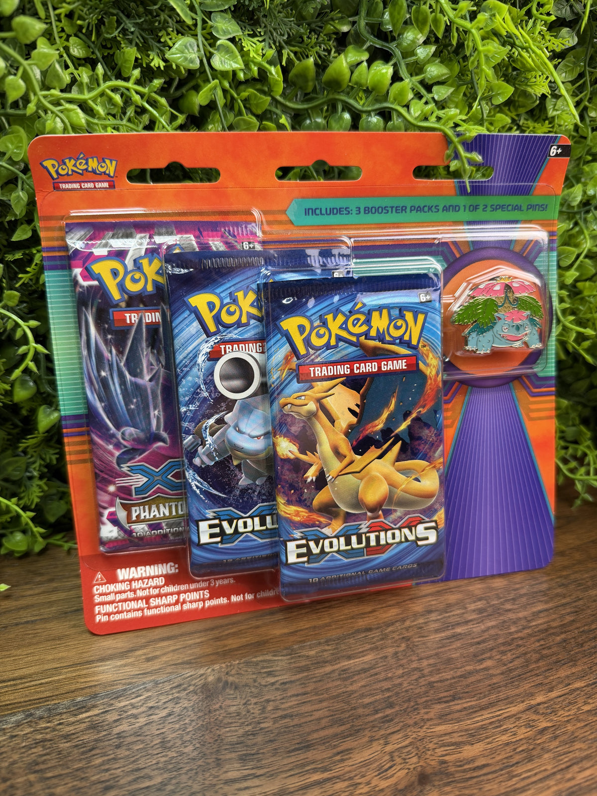 XY Venusaur Pin 3 Pack Blister IRL (IMG_5862)