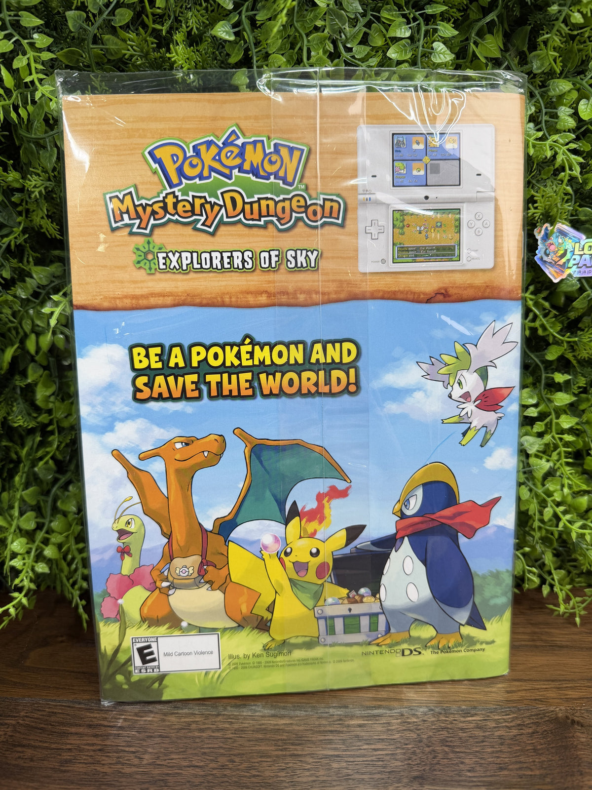 Pokemon Official Magazine with Platinum Arceus Booster Pack IRL back (IMG_6003)