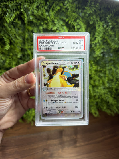 PSA 10 EX Dragon Dragonite ex #90 (Holo) IRL cert 27359111 (IMG_6004)